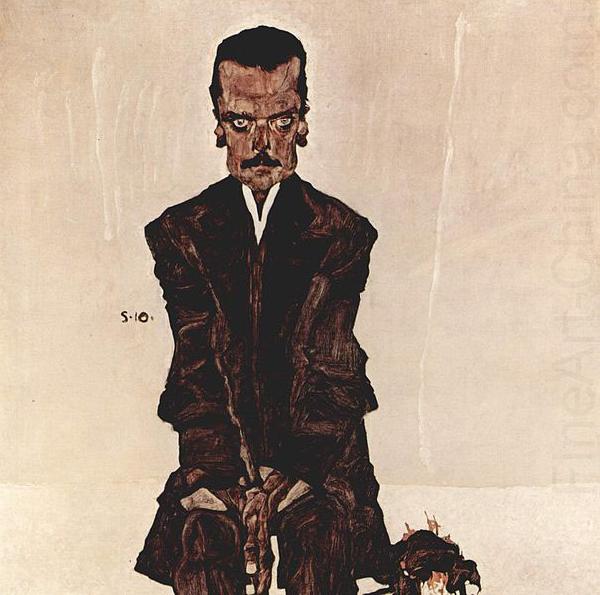 Portrait of Eduard Kosmack, Egon Schiele